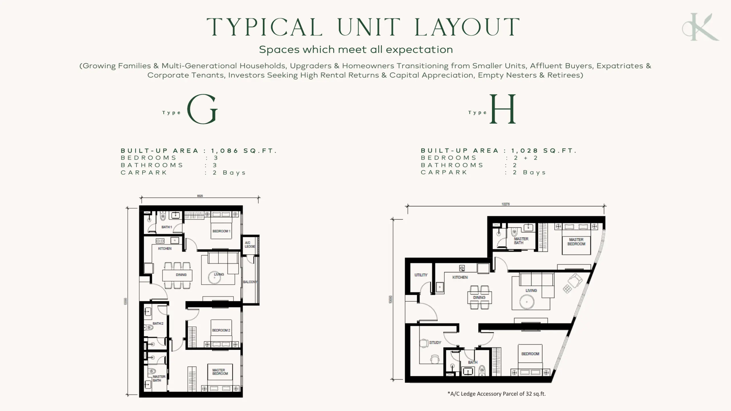Khaya Bangsar Unit G H